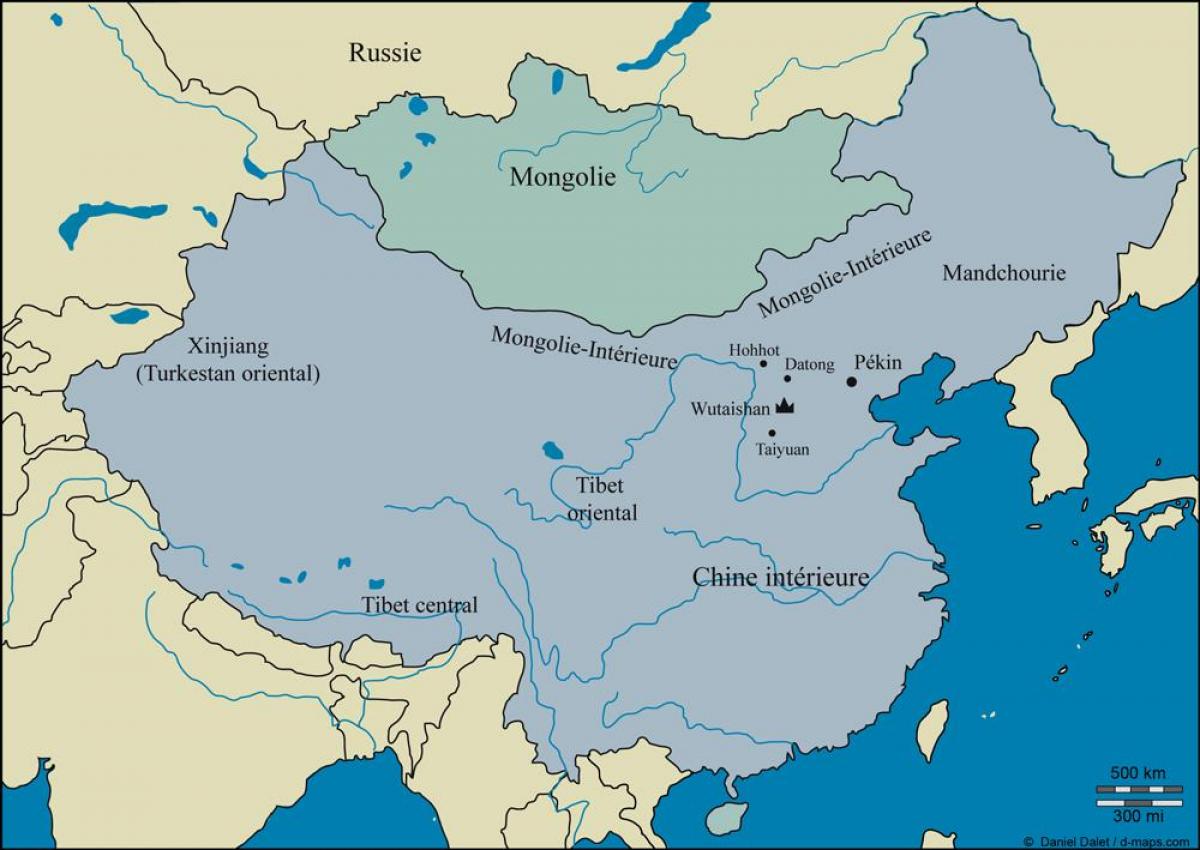 map of pekin