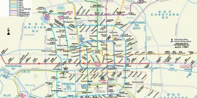 Beijing mtr map